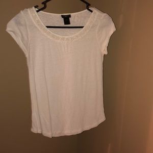 Ann Taylor beaded tee